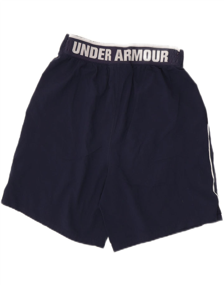 Srednje tamnoplavi poliester Under Armour Heat Gear Graphic Sport Shorts
