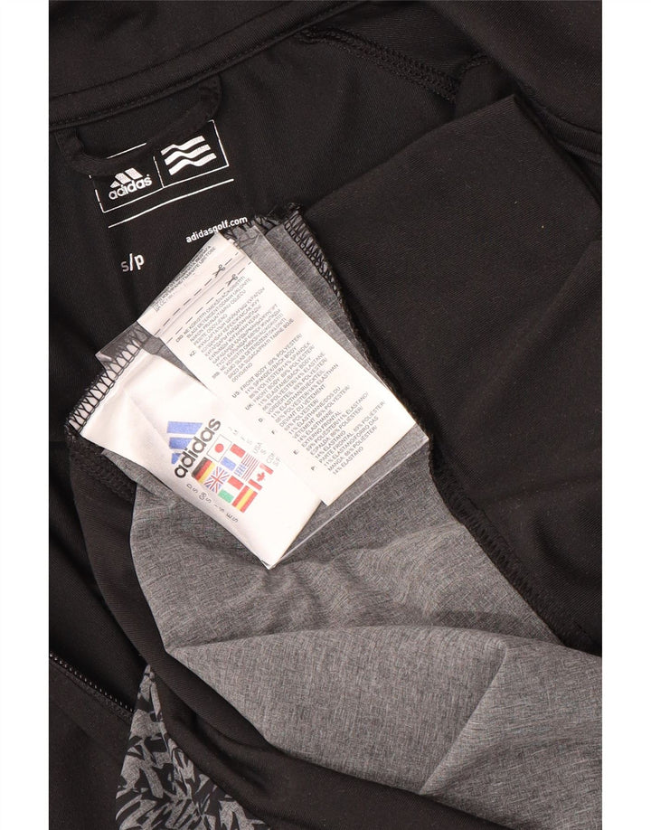 ADIDAS ženska gornja jakna trenirke UK 10 mali crni poliester u boji