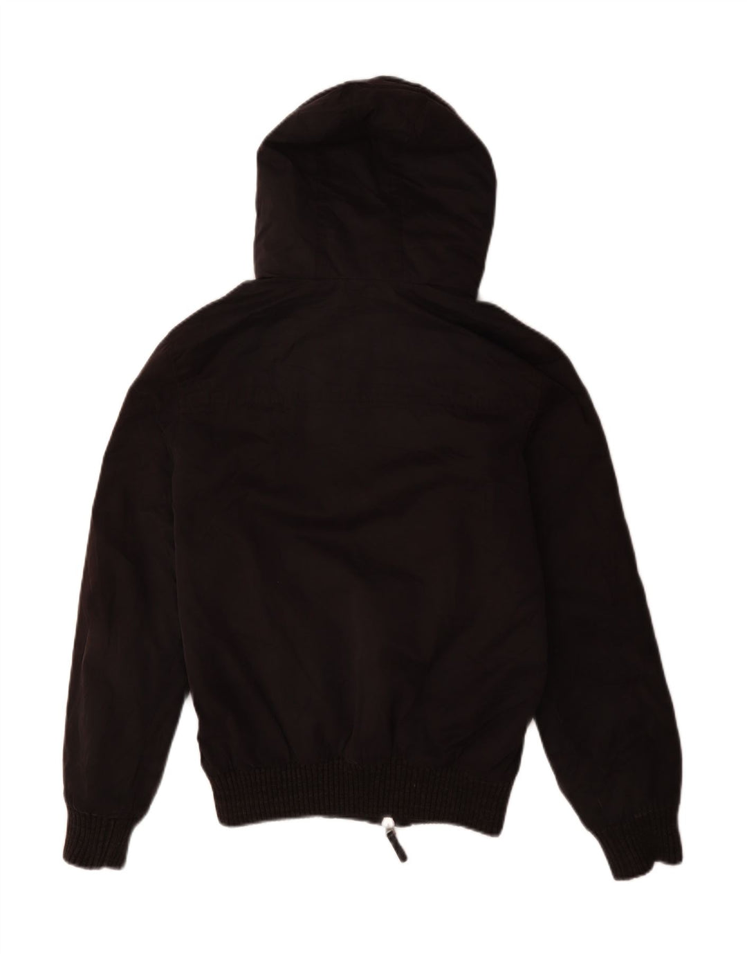 Superdry muška bomber jakna s kapuljačom UK 36 mali crni poliester