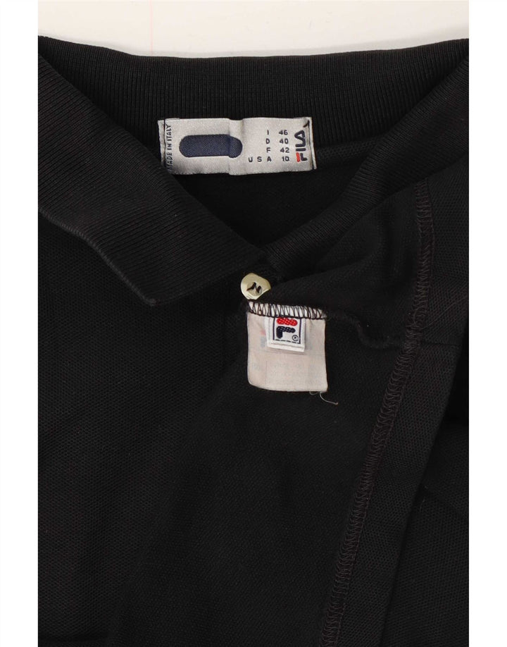 Fila ženska polo majica IT 46 velika crna pamuk