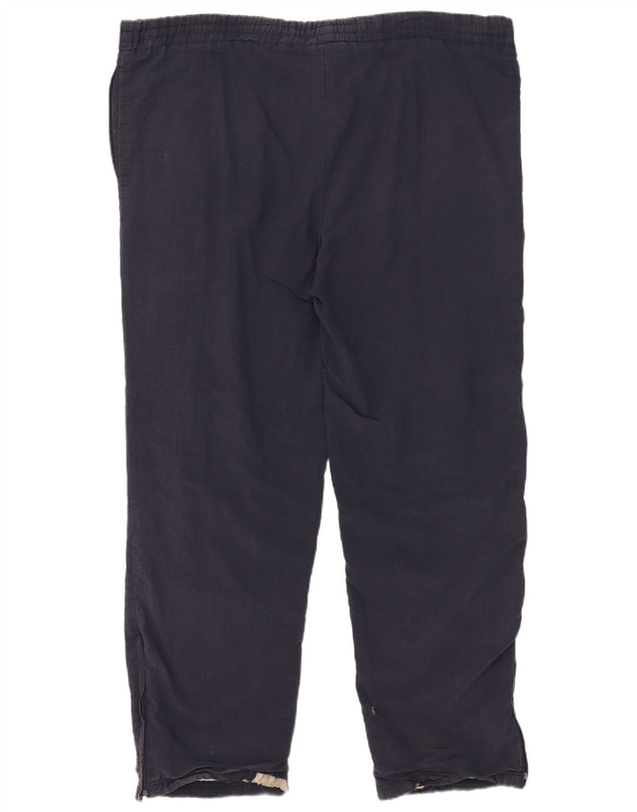 Puma muške hlače za trenirku Large Navy Blue Nylon