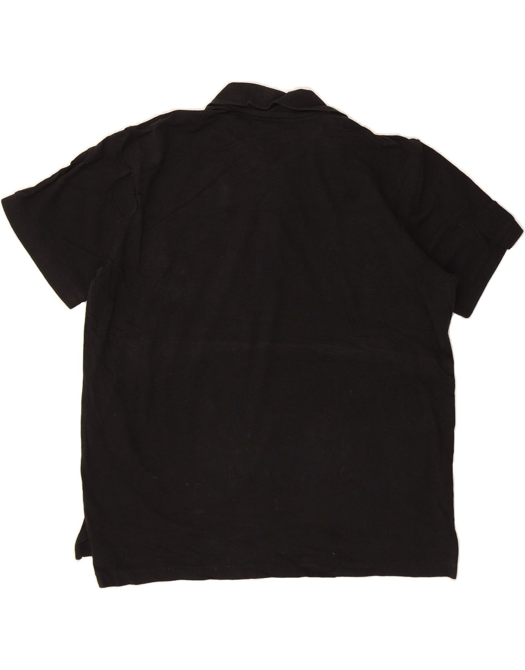 EDDIE BAUER Mens Polo Shirt XL Black Cotton Vintage Eddie Bauer and Second-Hand Eddie Bauer from Messina Hembry 