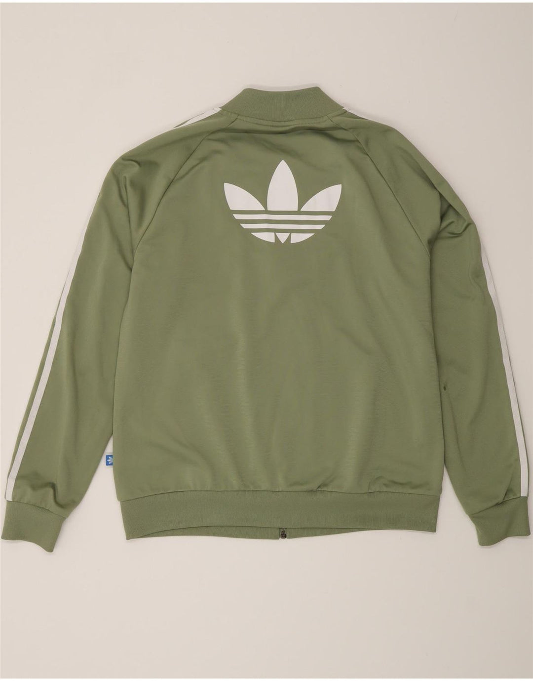 Adidas ženska gornja jakna trenirke UK 16 veliki zeleni poliester