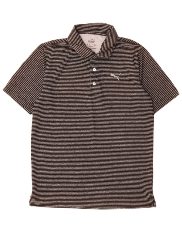 Puma muška polo majica male sive pruge od poliestera