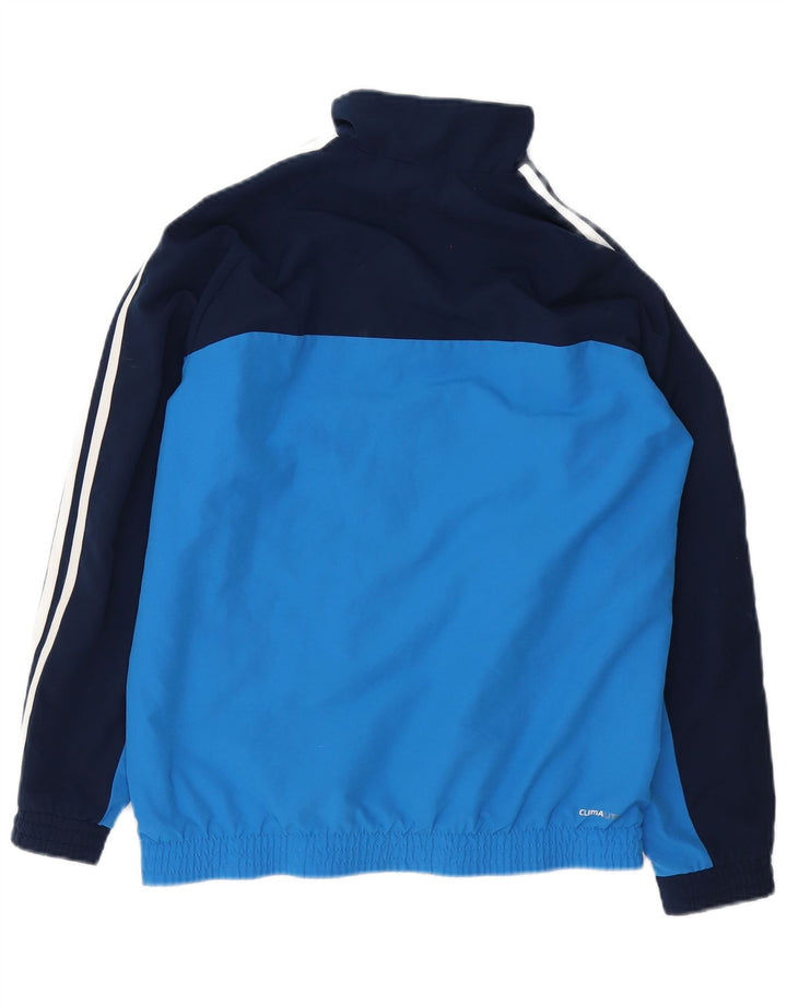 Adidas Boys Climalite Gornja jakna trenirke 13-14 godina plave boje