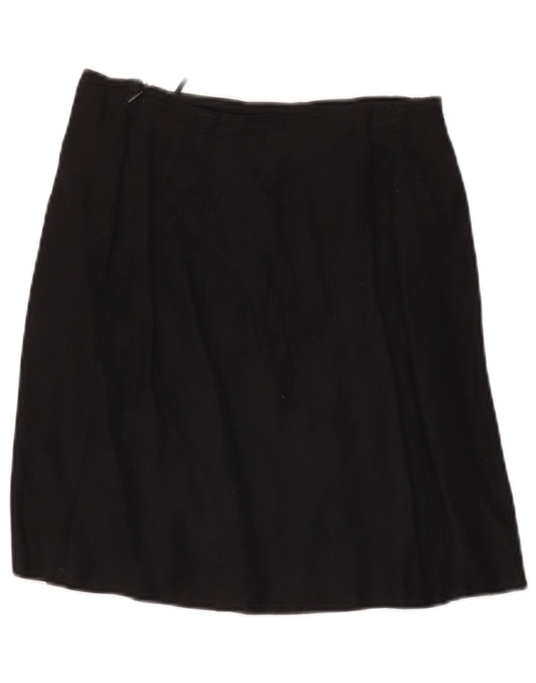 Max & Co. Ženska mini suknja UK 10 Mala W28 crna lanena