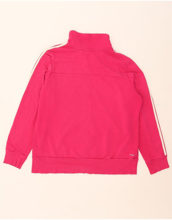 Adidas ženska trenirka Climalite gornja jakna UK 24/26 2XL ružičasti pamuk
