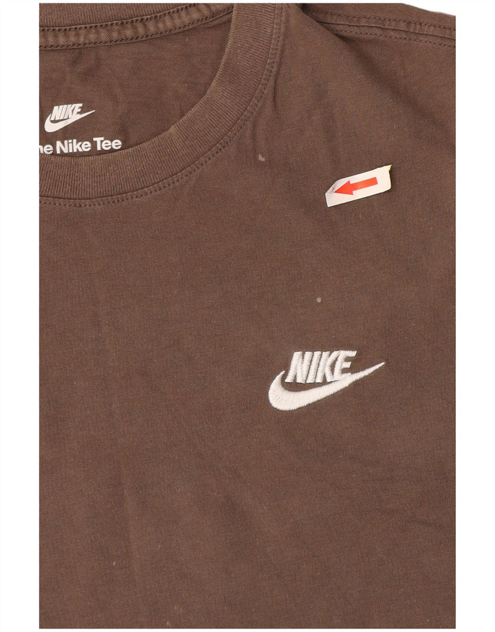Nike muška majica kratkih rukava srednje sivi pamuk