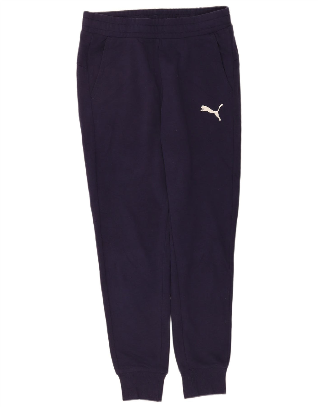 Puma muške trenirke Hlače Joggers Srednje tamnoplavi pamuk