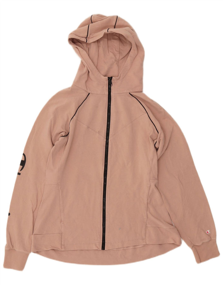 CHAMPION Ženska majica s kapuljačom s patentnim zatvaračem UK 18 XL, ružičasta