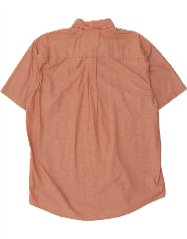 L.L.BEAN Mens Short Sleeve Shirt Large Pink Cotton Vintage L.L.Bean and Second-Hand L.L.Bean from Messina Hembry 