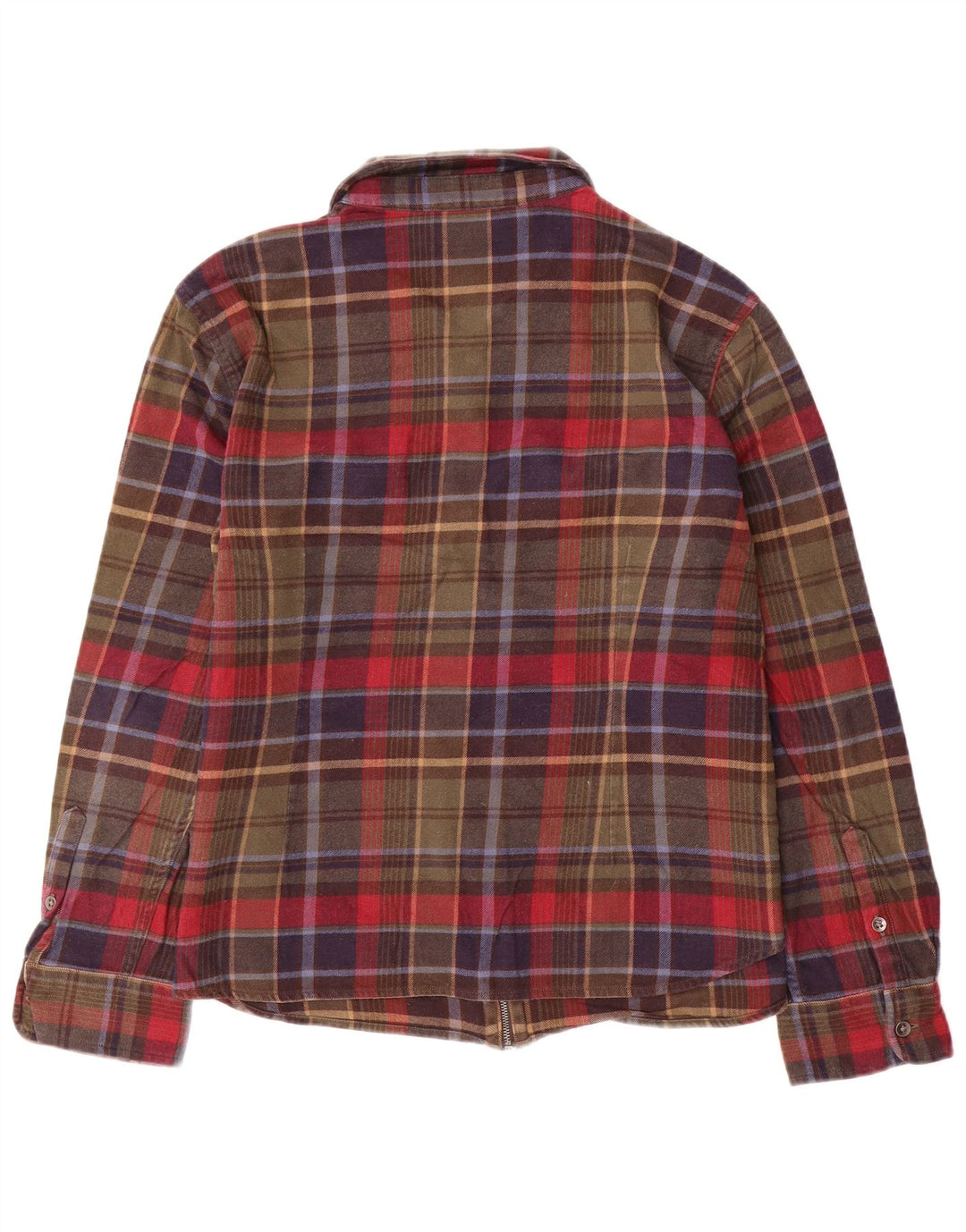 CHAPS Ženska flanelska košulja UK 18 XL Šareni karirani pamuk