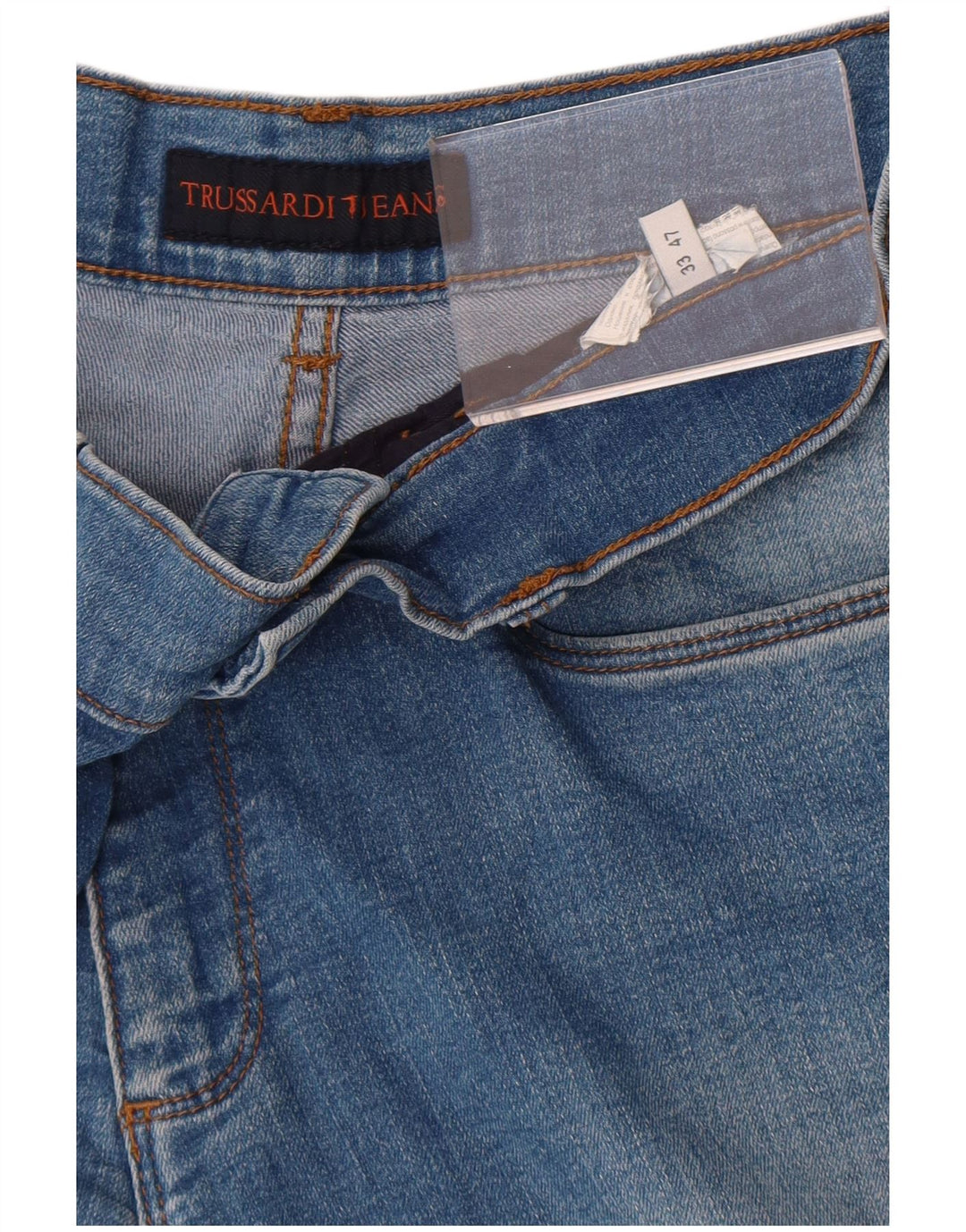 Trussardi muške ravne traperice W33 L31 plave