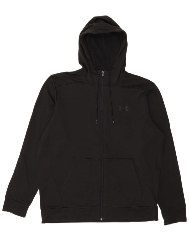 Veliki crni muški pulover s kapuljačom Under Armour