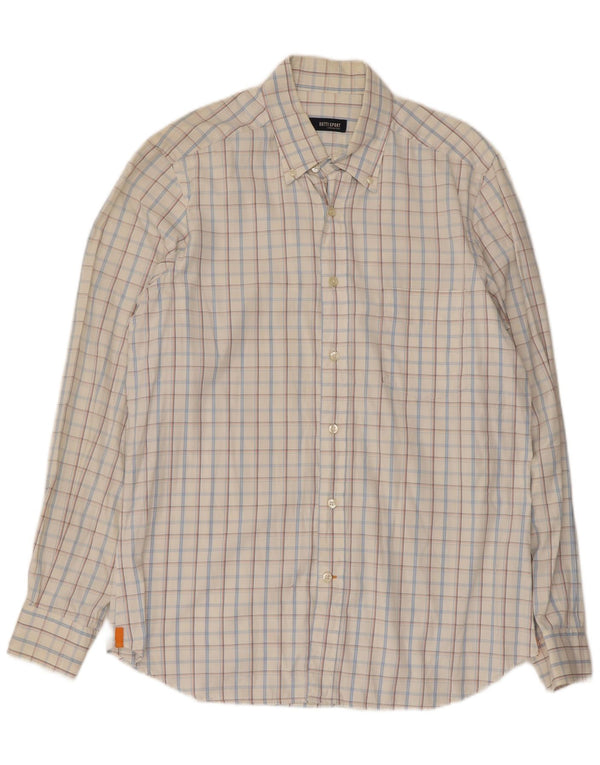 Massimo Dutti muška košulja veliki bijeli karo