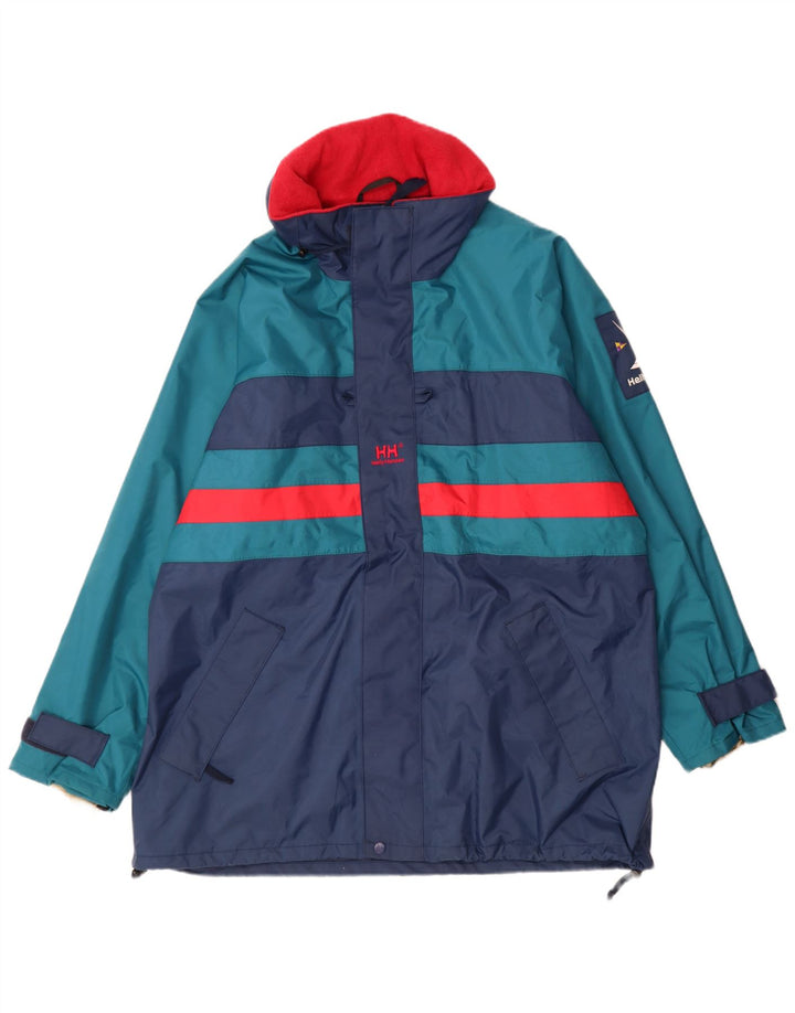 Helly Hansen Muška kišna jakna UK 40 Large tamnoplava poliamidna boja