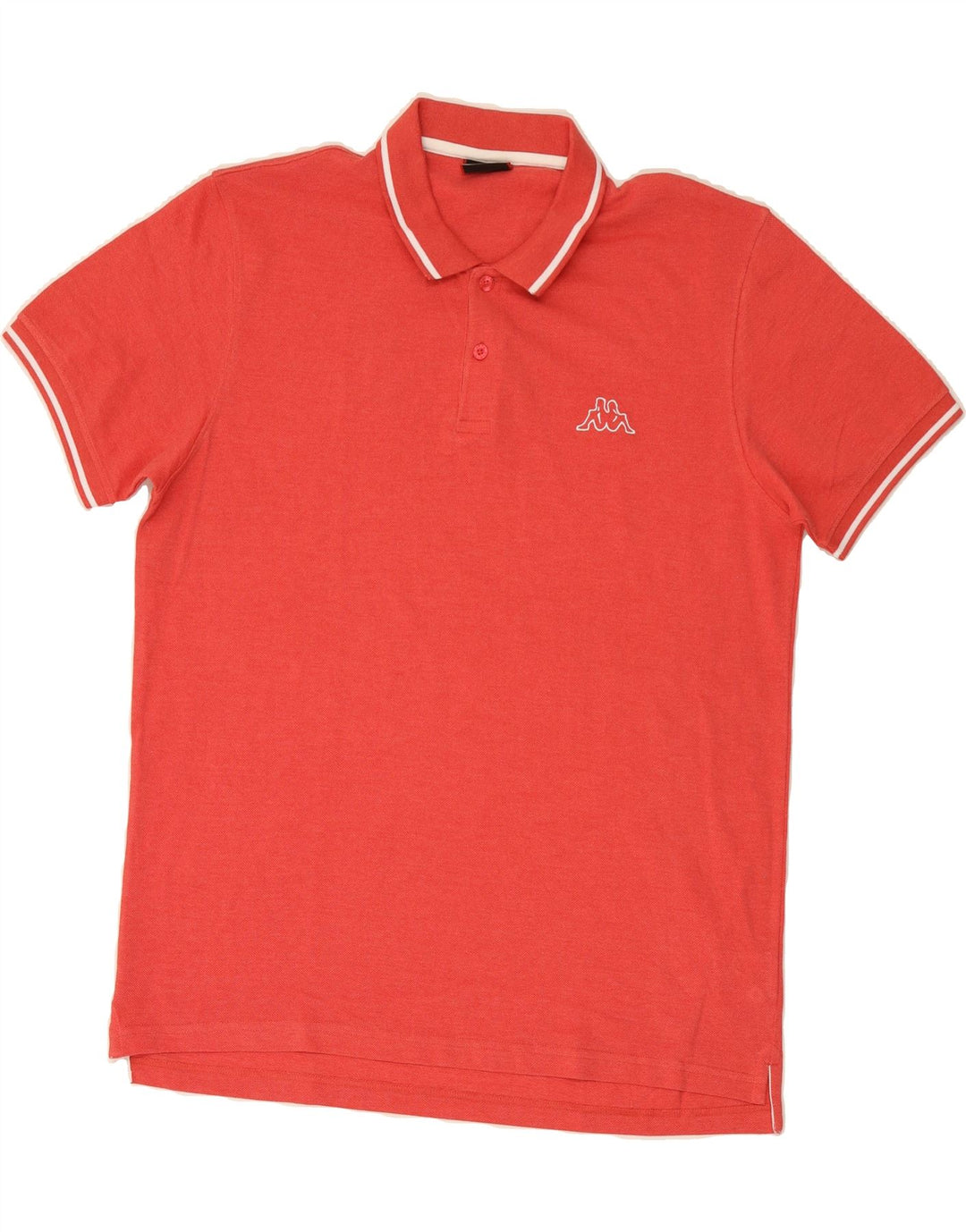 KAPPA Mens Polo Shirt 2XL Red Cotton Vintage Kappa and Second-Hand Kappa from Messina Hembry 