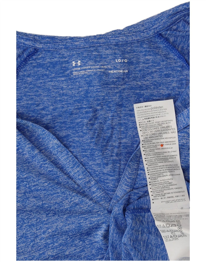Under Armour ženska majica s kapuljačom dugih rukava UK 16 veliki plavi poliester