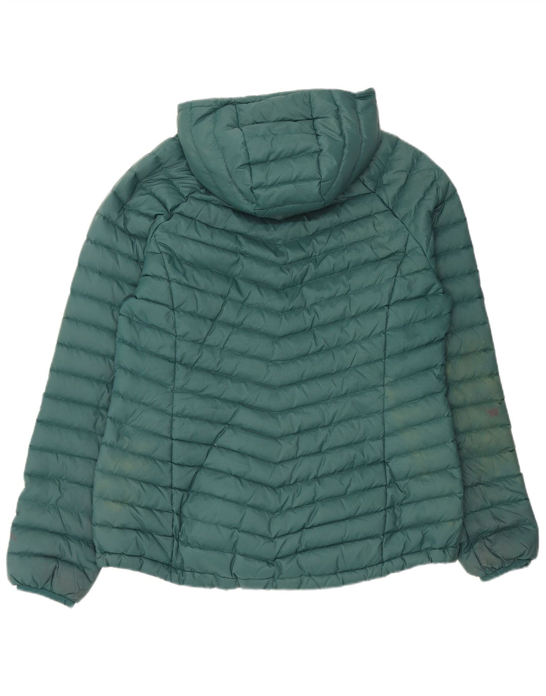 Mountain Warehouse Ženska podstavljena jakna s kapuljačom UK 14 Srednje zeleni najlon