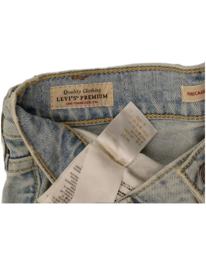 Levi's ženske bermuda traper kratke hlače W25 XS, plavi pamuk