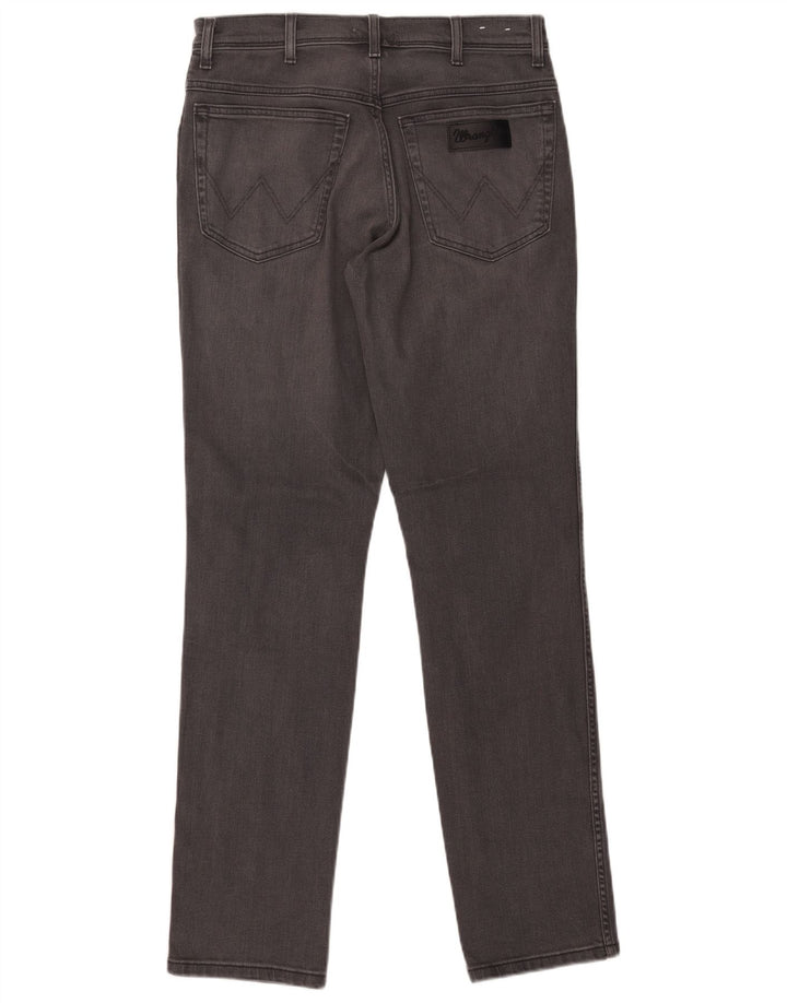 Wrangler Muške Texas Slim Jeans W32 L34 Sivi pamuk