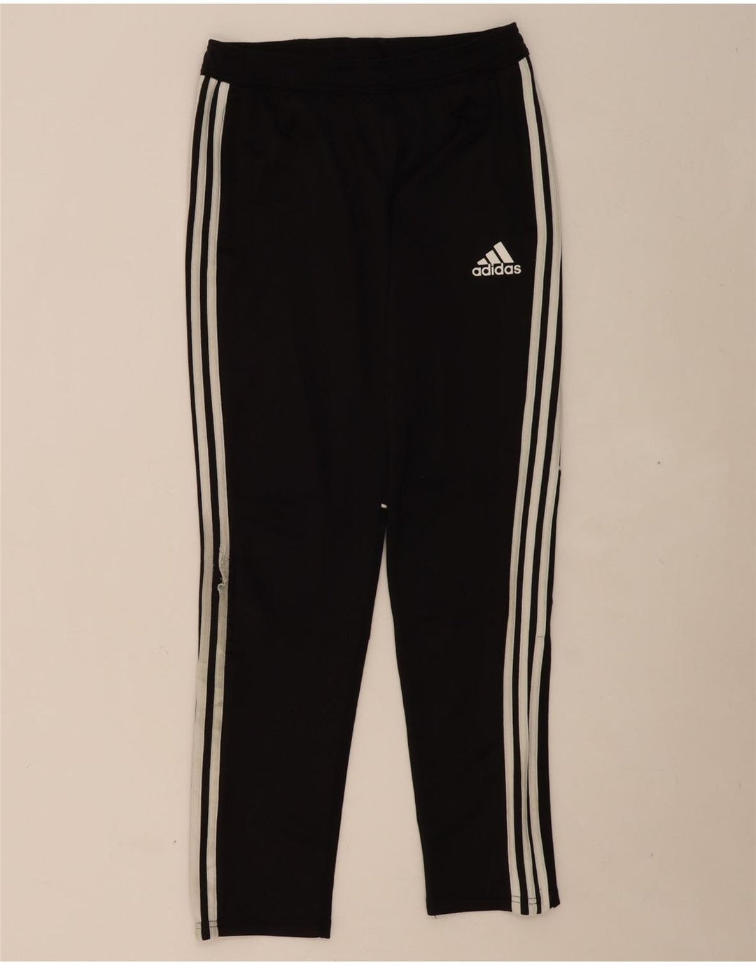 ADIDAS Mens Tracksuit Trousers Small  Black Polyester Vintage Adidas and Second-Hand Adidas from Messina Hembry 