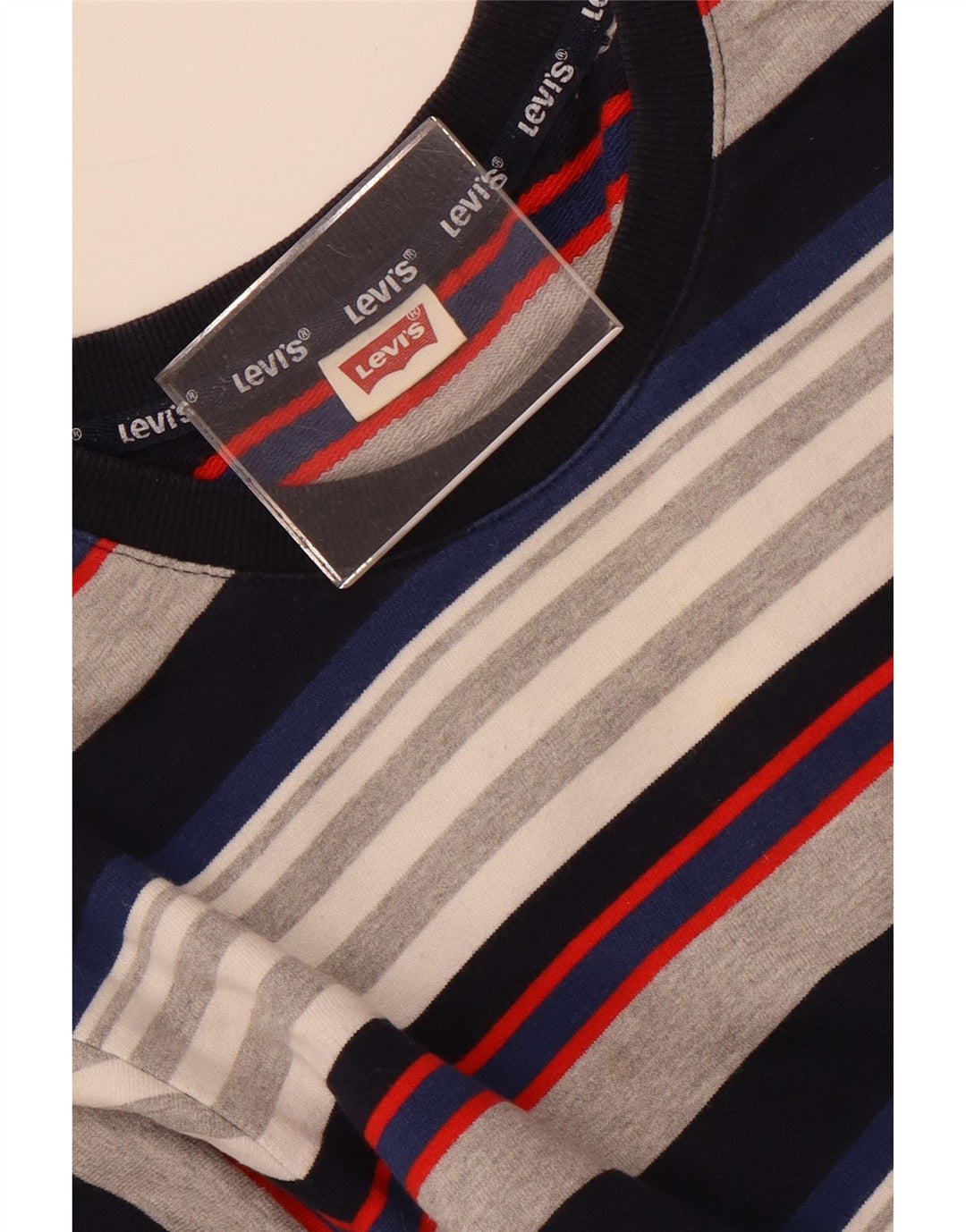 Levi's muška majica s kratkim rukavima na male raznobojne pruge