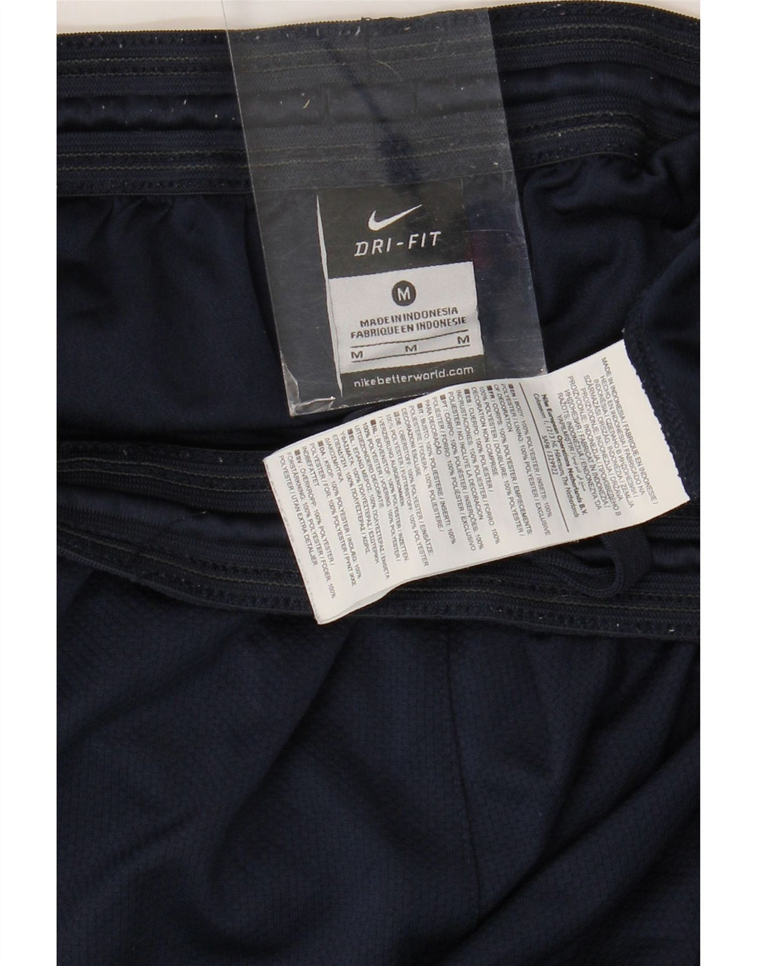 NIKE Mens England Sport Shorts Medium tamnoplavi poliester