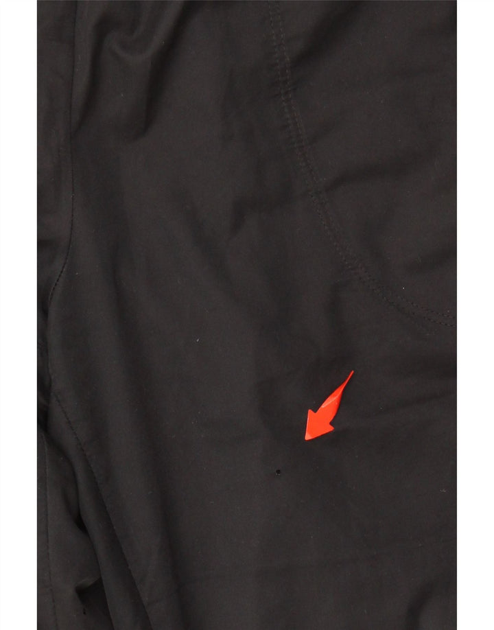 ADIDAS Ženske Climalite Trenirke Hlače UK 12 Srednje crni poliester