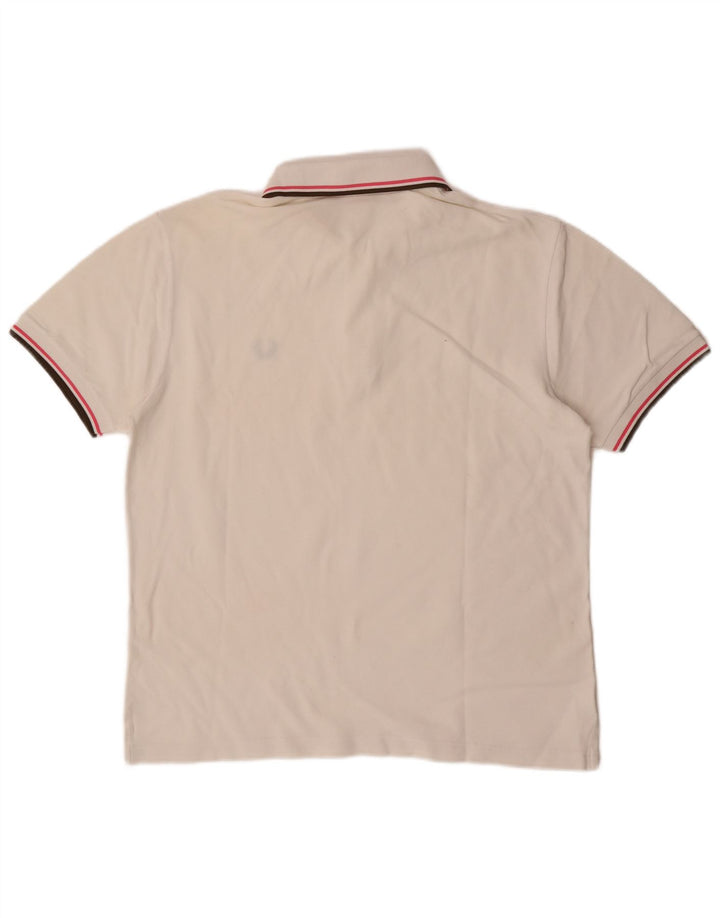 Fred Perry muška polo majica srednje bijele boje