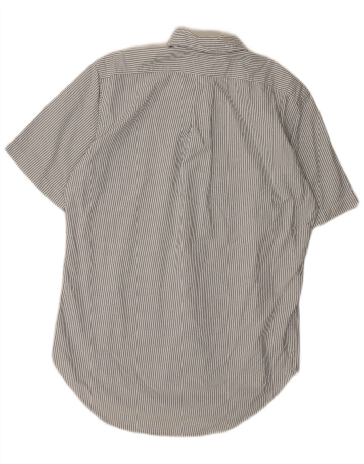 RALPH LAUREN Muška klasična košulja kratkih rukava na male bijele pruge