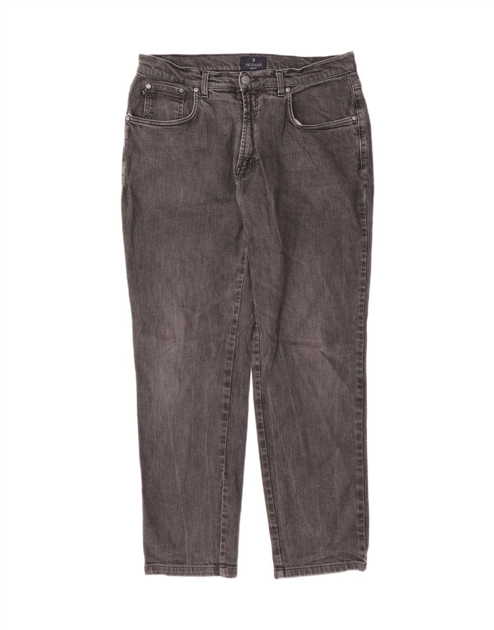 TRUSSARDI muške ravne traperice W36 L29 sive