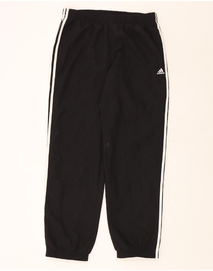 ADIDAS Muške Climalite Trenirke Hlače Joggers Veliki crni poliester
