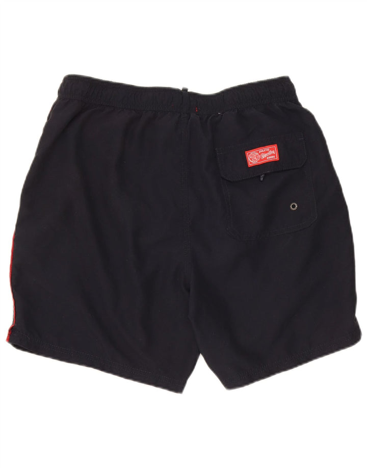 Superdry muške sportske kratke hlače veliki crni poliester