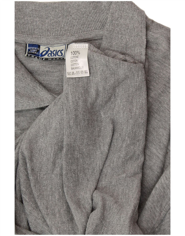 ASICS muška polo majica, veliki sivi flekasti pamuk