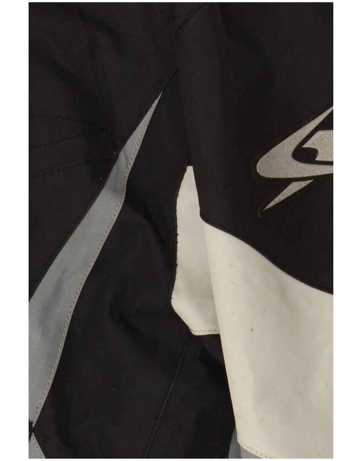 Spyke muška grafička bomber jakna UK 40 Large Black Colourblock Biker