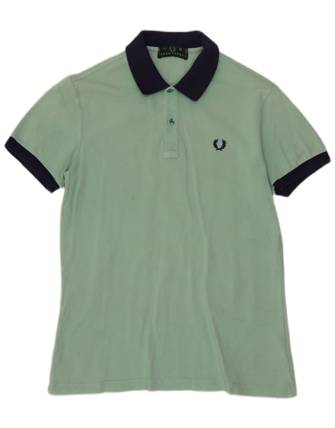FRED PERRY Muška polo majica srednje zelene pamučne boje