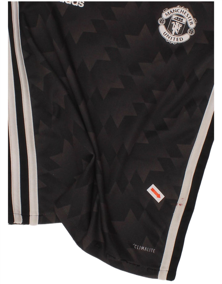 Majica kratkih rukava ADIDAS za dječake Manchester United Graphic T-Shirt 4-5 Years Black