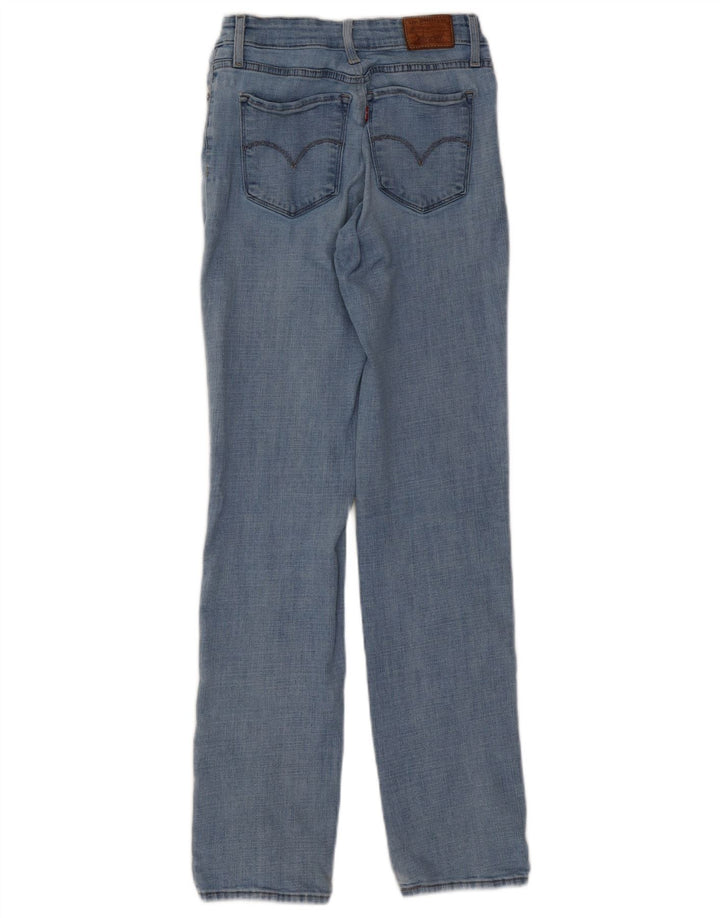 LEVI'S ženske ravne traperice W29 L32 plavi pamuk