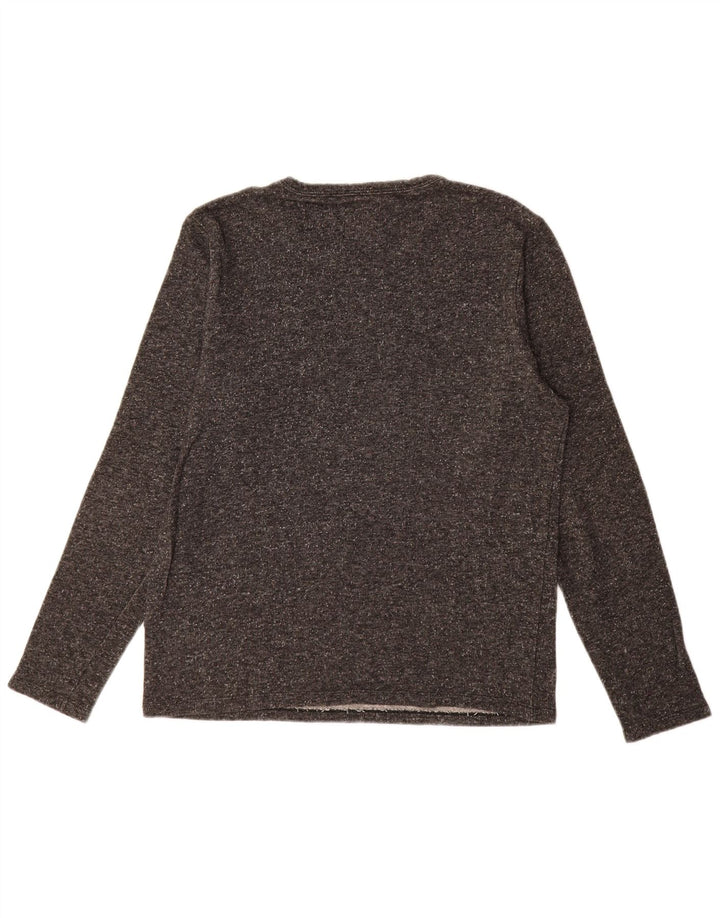 Vintage muška majica dugih rukava, veliki sivi pamuk