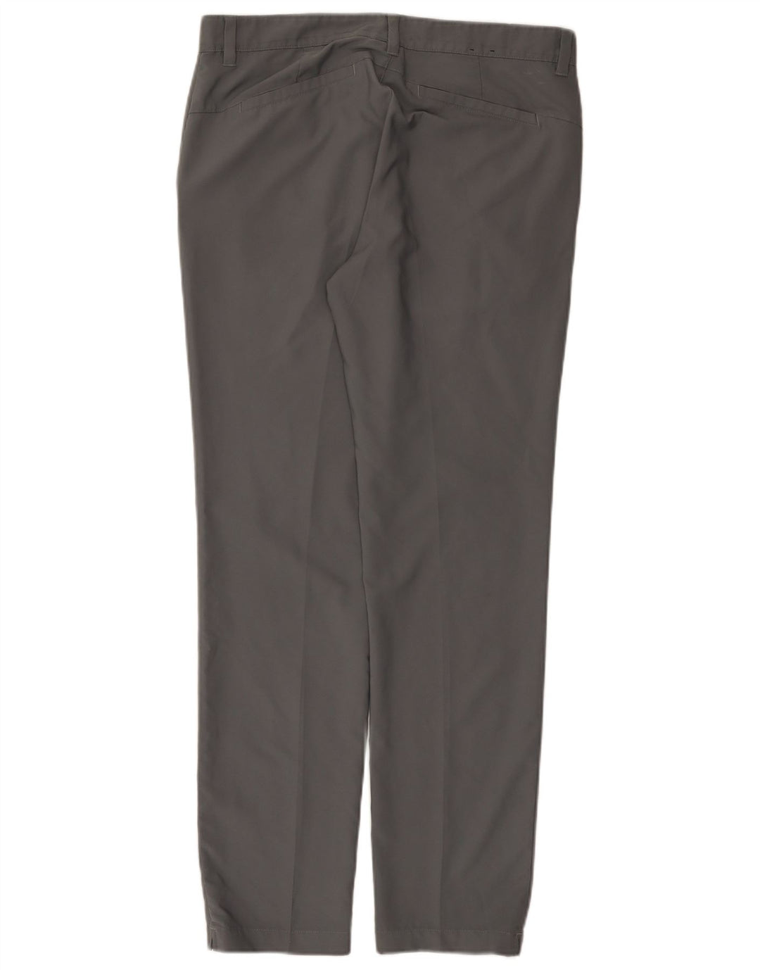 Adidas muške uske chino hlače W32 L32 sivi poliester