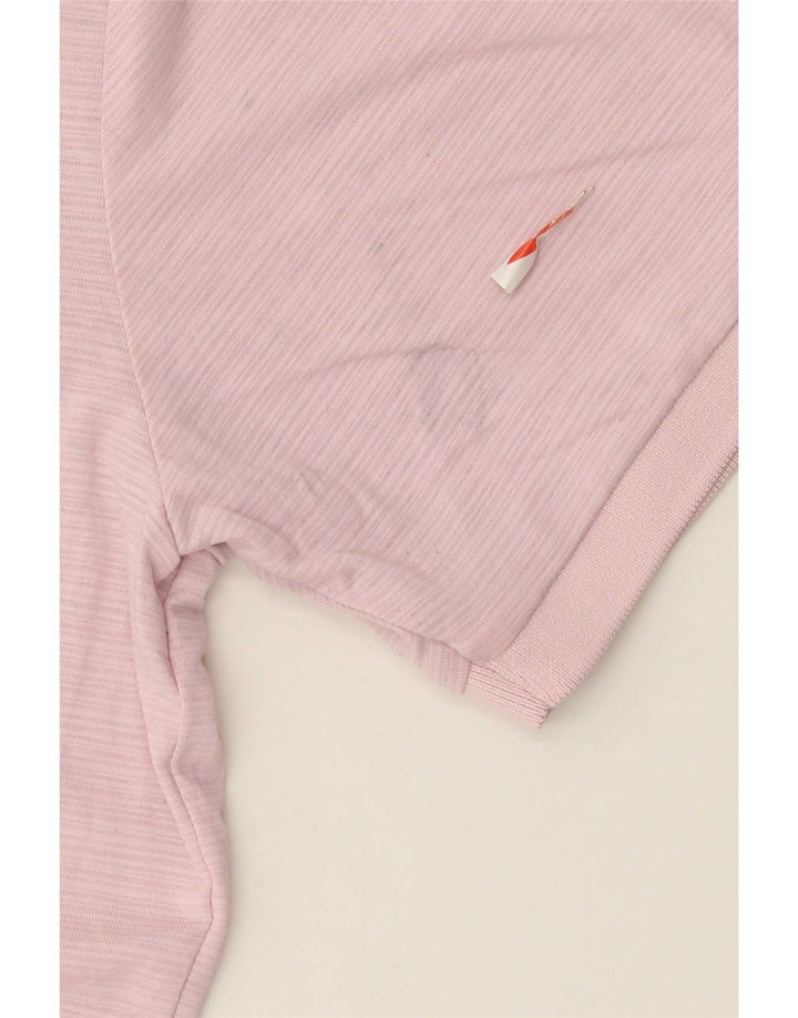 Calvin Klein muška polo majica srednje ružičaste pruge od poliestera