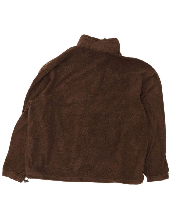 Muška jakna od flisa Columbia UK 44 2XL smeđi poliester