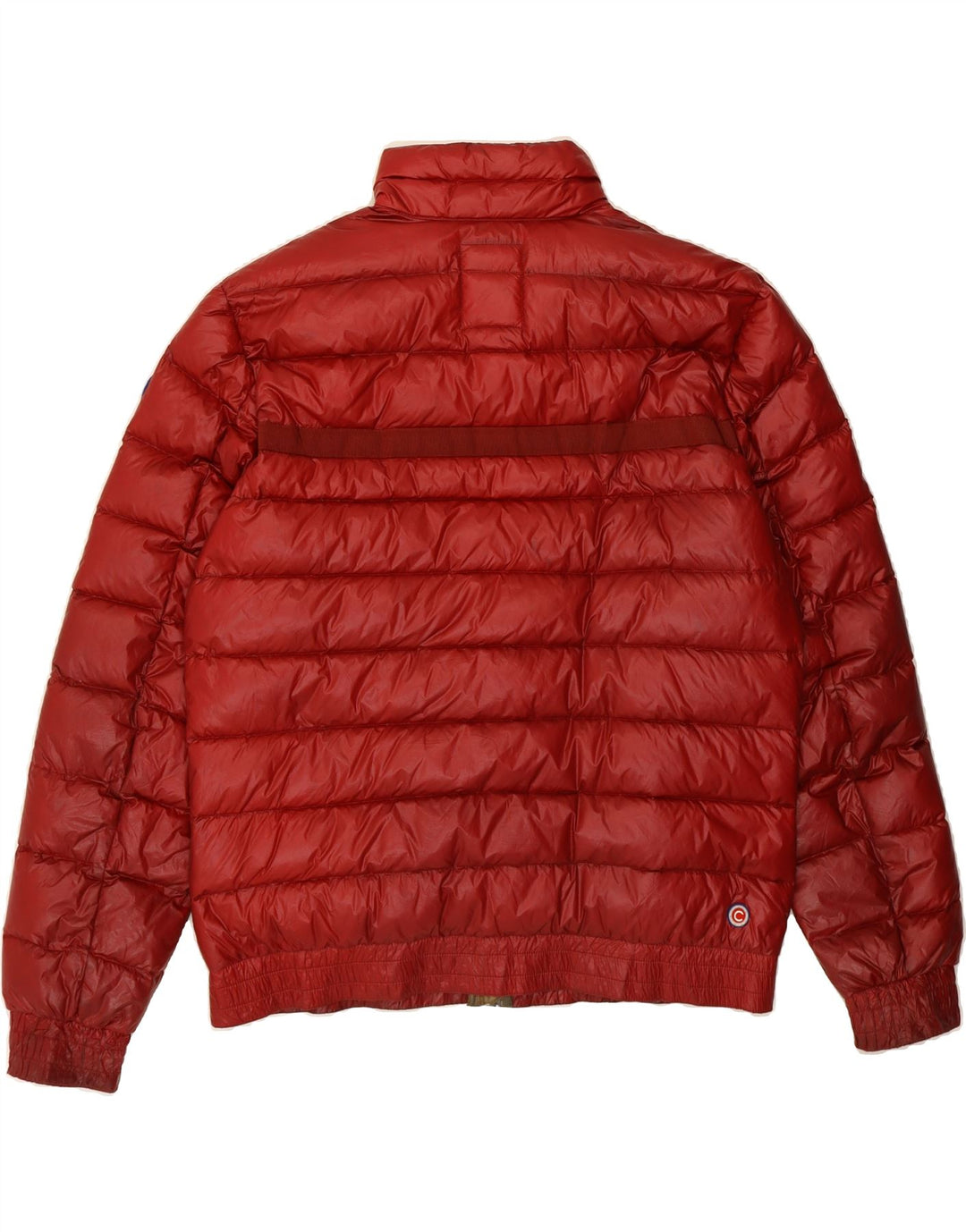 COLMAR Mens Padded Jacket IT 54 2XL Red Polyamide Vintage Colmar and Second-Hand Colmar from Messina Hembry 