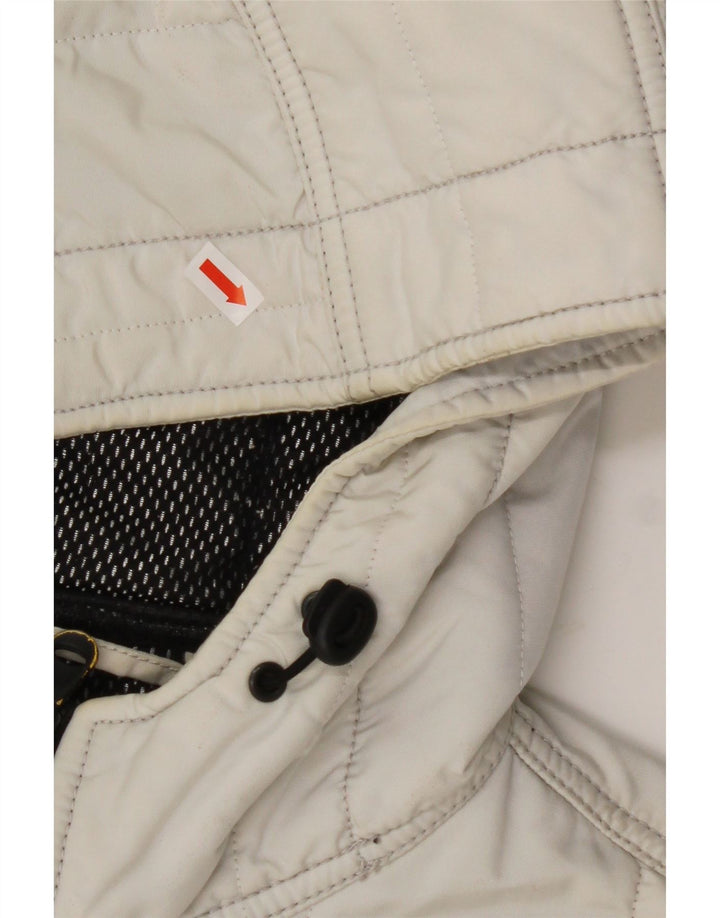 REFRIGIWEAR ženska bomber jakna s kapuljačom UK 14 Srednje bijeli poliamid