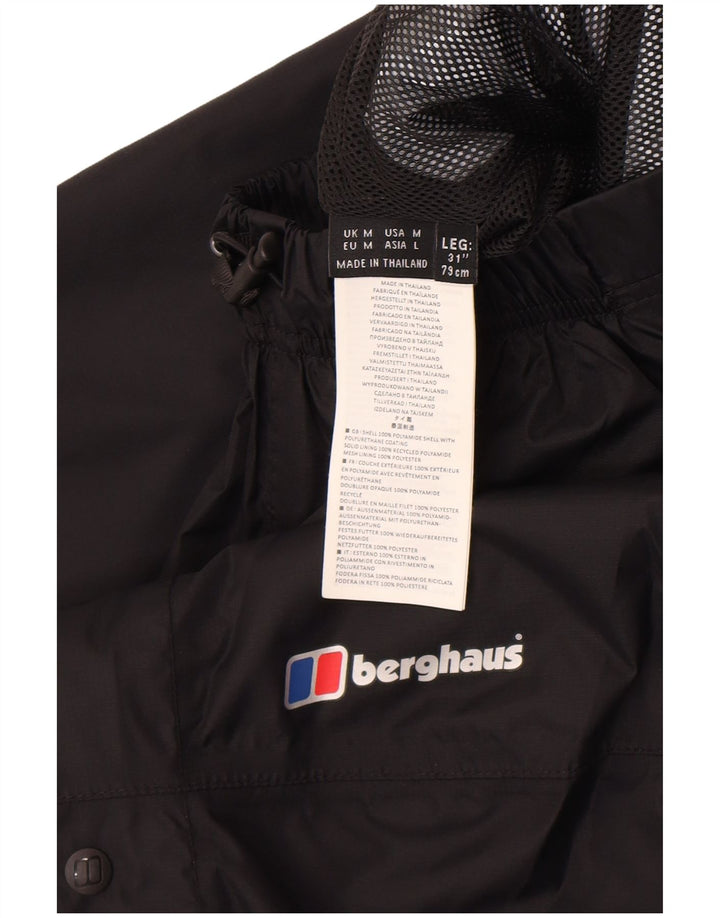 Berghaus muške vodootporne hlače od srednje crnog poliamida