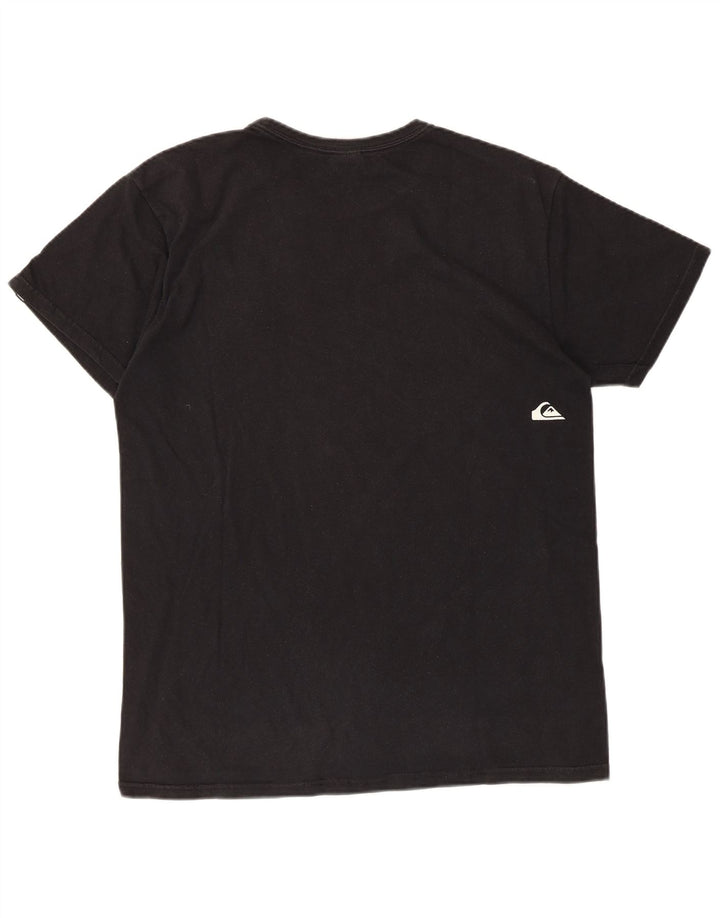 Quiksilver muška majica kratkih rukava srednje veličine, crni pamuk