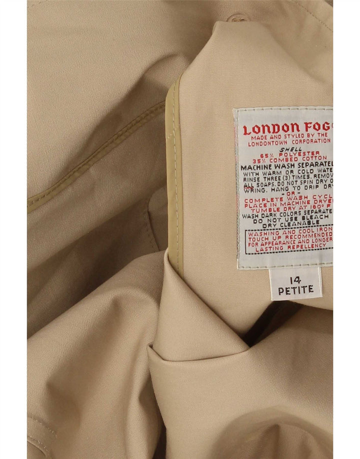 London Fog ženski kaput US 14 XL smeđi poliester