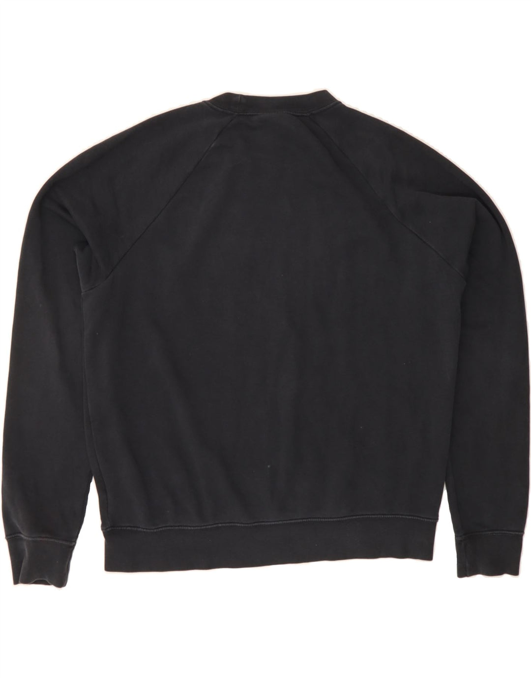 NIKE Womens Graphic Sweatshirt Jumper UK 14 Medium Black Cotton Vintage Nike and Second-Hand Nike from Messina Hembry 