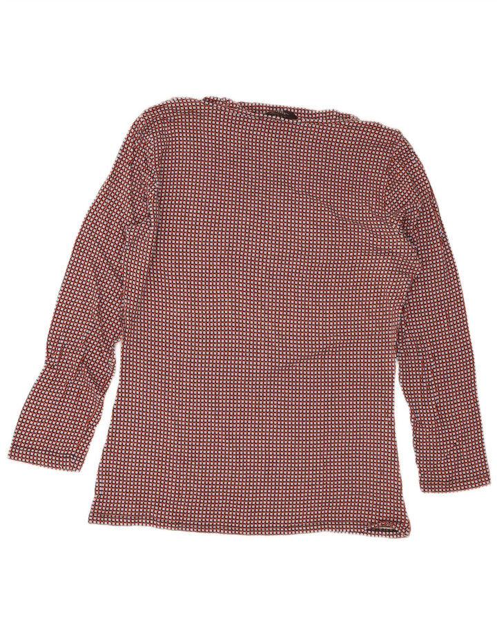 Max Mara gornji dio ženske vikend bluze UK 14 srednje boje, geometrijski
